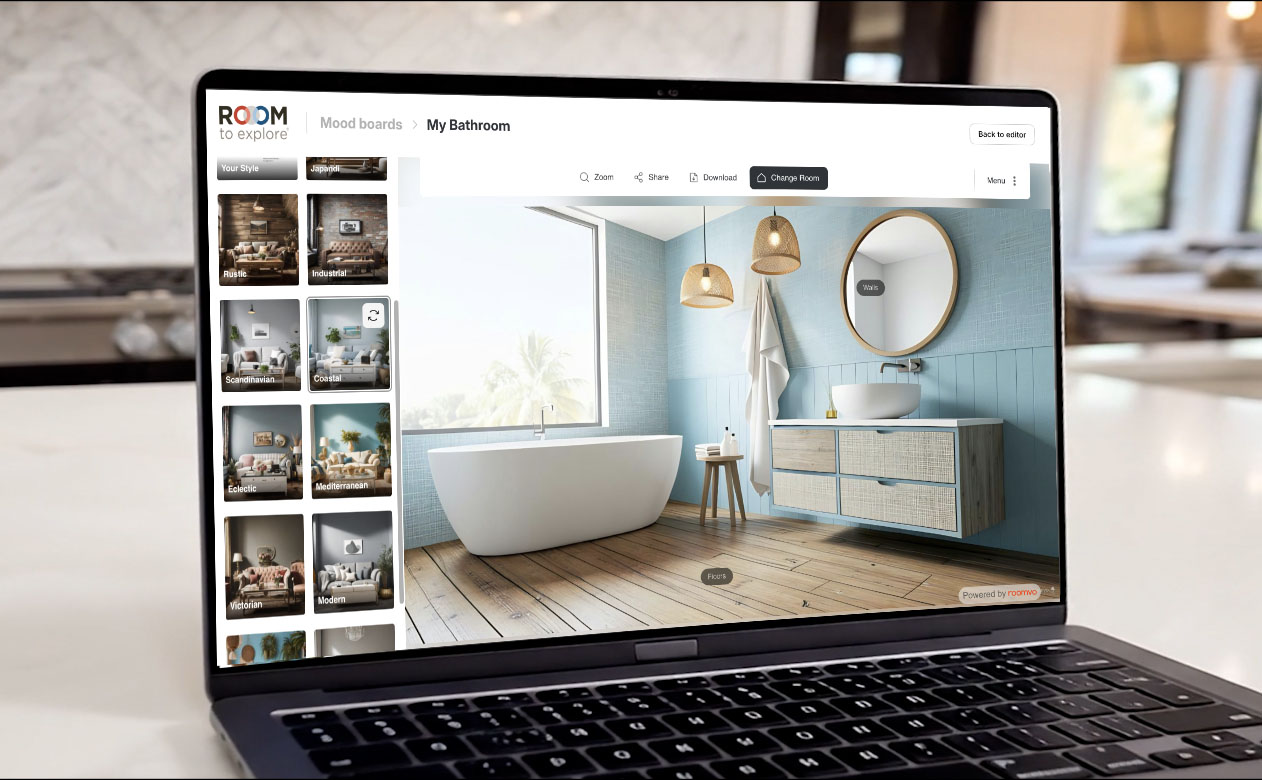 Flooring showroom 