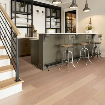 hardwood flooring in a modern New Hampshire kitchen